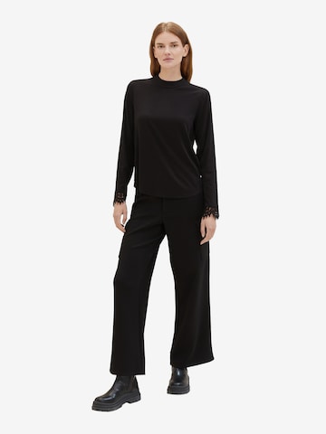 TOM TAILOR - Blusa en negro