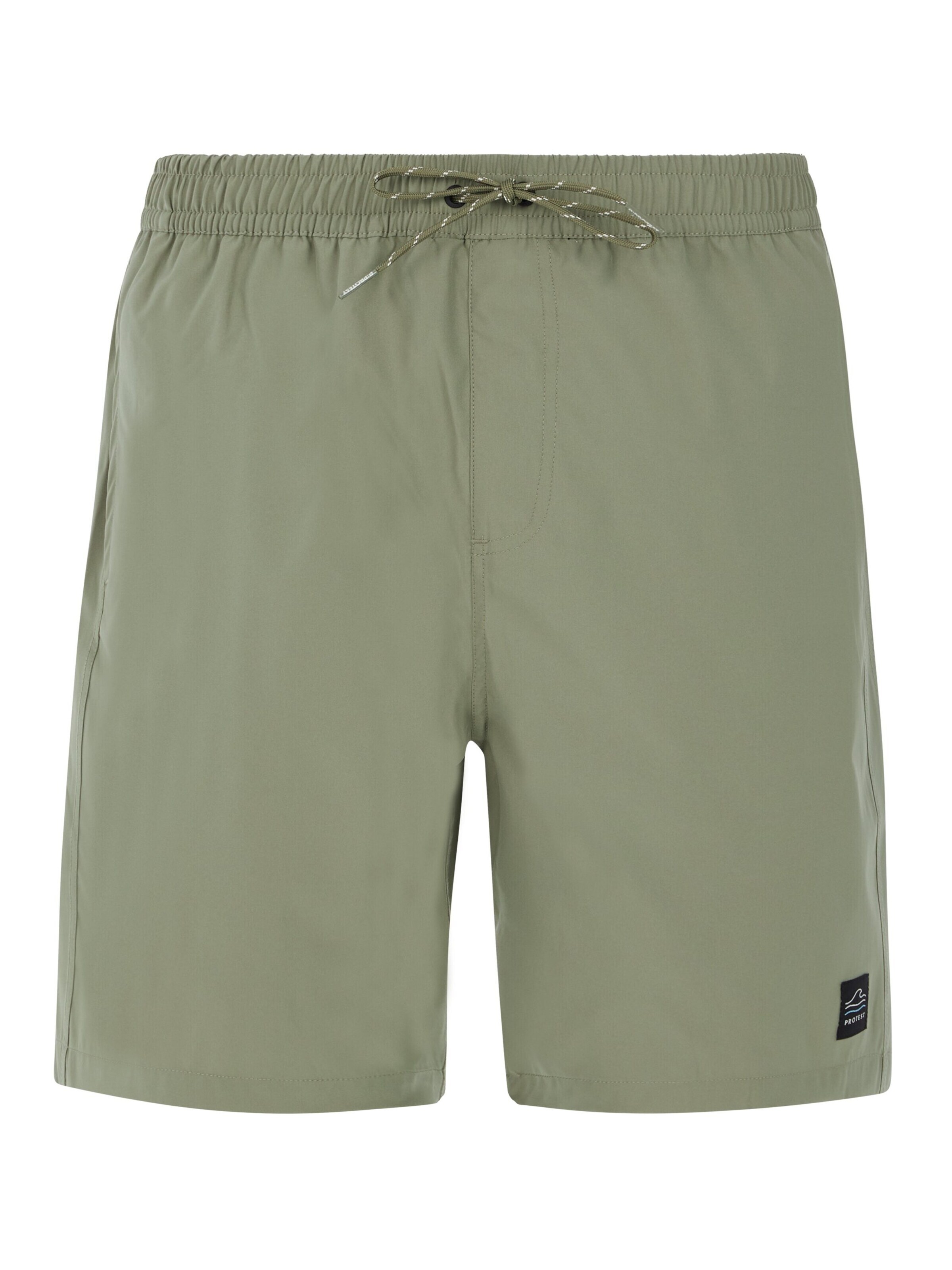 PROTEST Badeshorts 'PRTBaky'‌‌‌‌‌‌‌‌‌ in Grün: Vorderseite