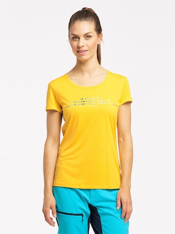 Haglöfs Performance Shirt 'Ridge Hike' in Yellow: front