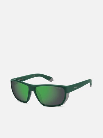 Polaroid - Gafas de sol 'Polaroid PLD 7057/S Matte black orange 60/15/135 MAN Sunglasses' en verde