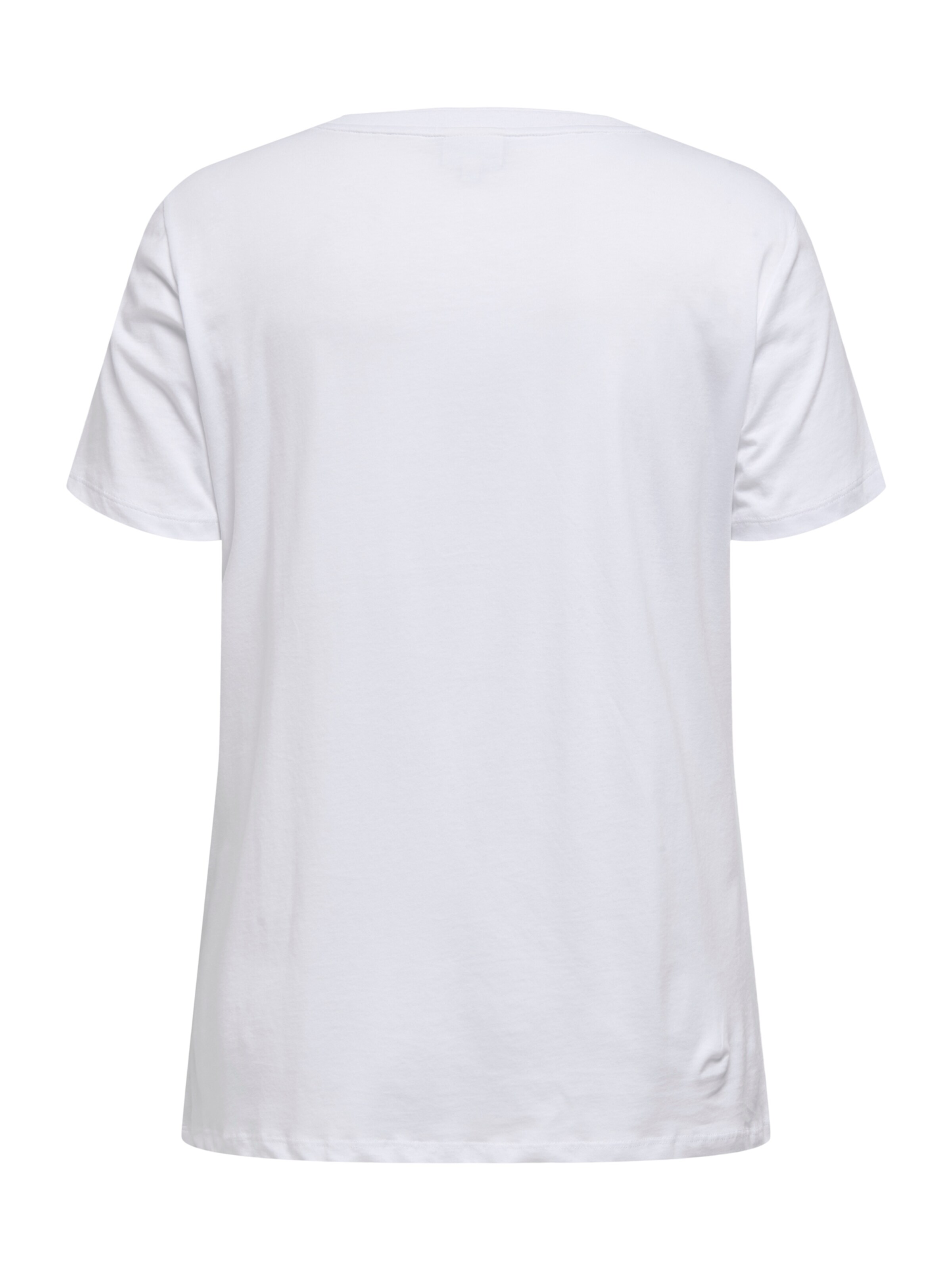 ONLY Carmakoma Μπλουζάκι 'CARJulieta' σε λευκό