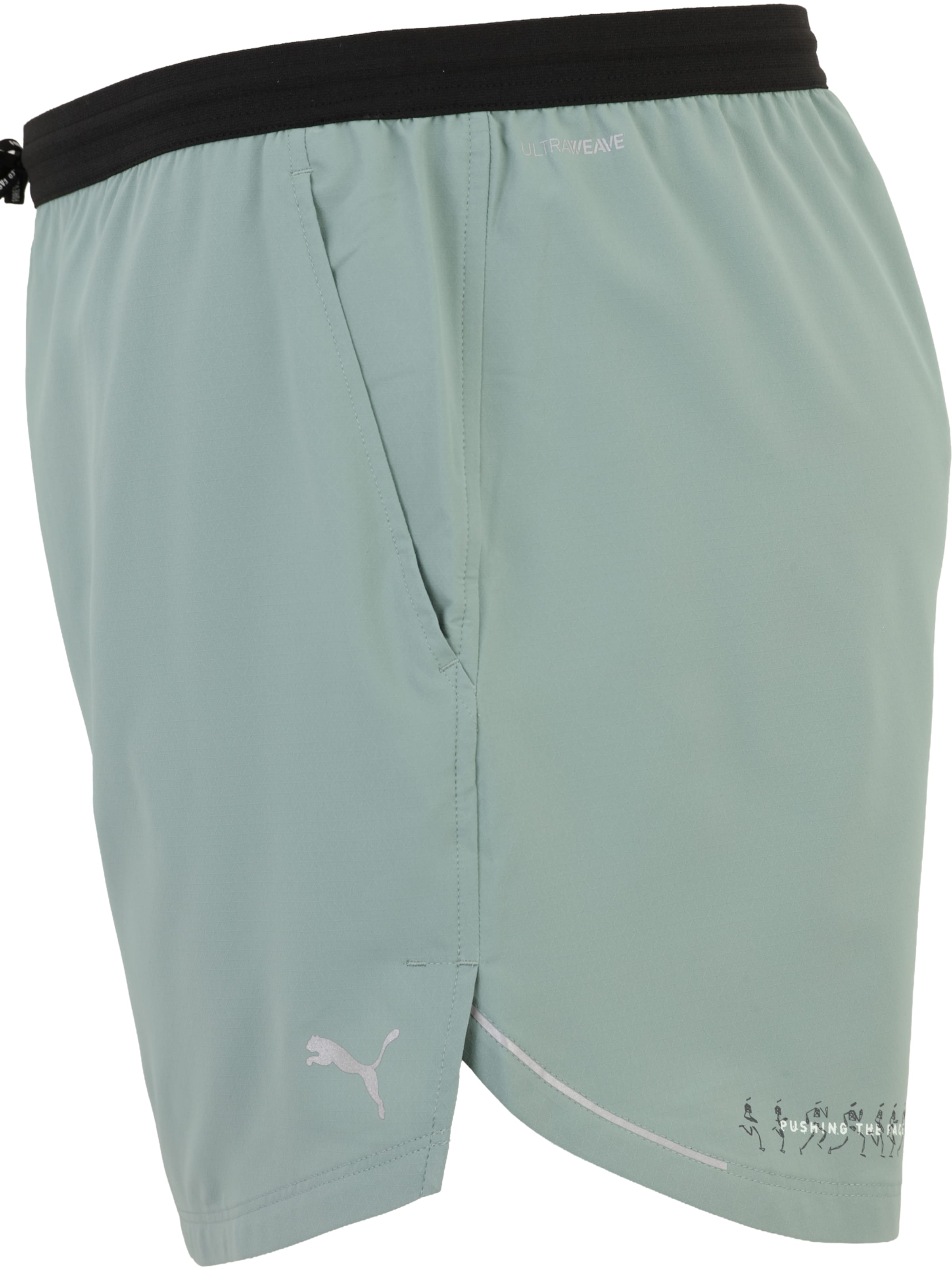 PUMA regular Sportsbukser 'RUN ULTRAWEAVE 6' i grøn