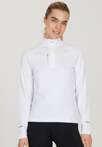 ELITE LAB Performance Shirt in White: front