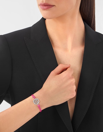 Bracelet 'Linked' Philipp Plein Jewellery en rose : devant