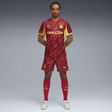 Regular Pantalon de sport 'Olympique de Marseille 25/26' PUMA en rouge