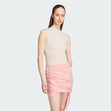 ADIDAS ORIGINALS - Body camiseta 'Adidas x Jennie' en beige: frente