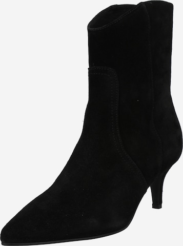 BRONX Ankle Boots 'Po-Lly' in Black: front