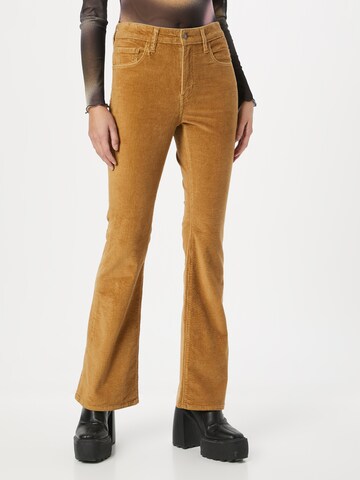 LEVI'S ® Flared Jeans '726' in Bruin: voorkant