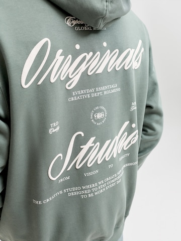 JACK & JONES Mikina 'JORNORREBRO' - Zelená