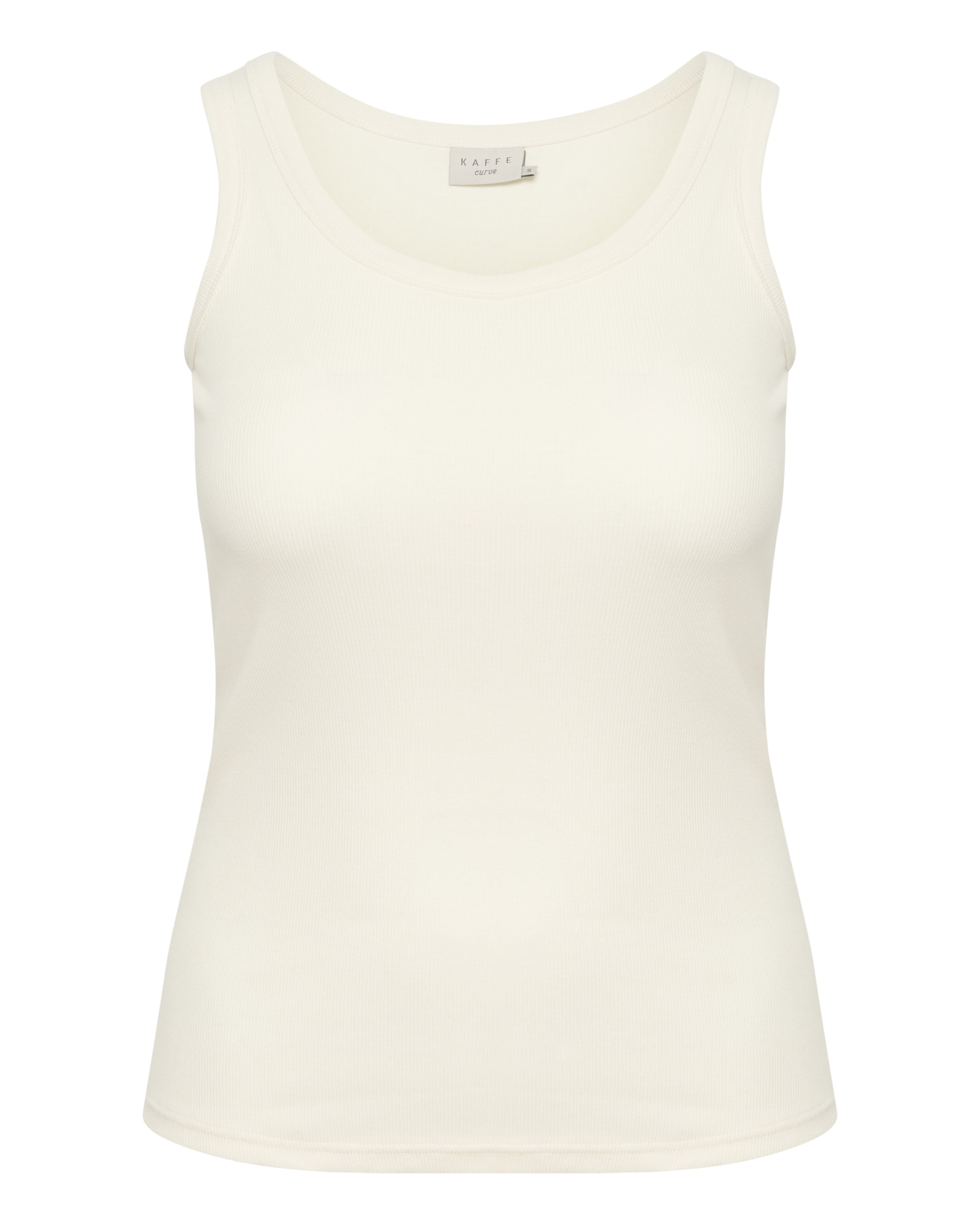 KAFFE CURVE Топ 'KC Carina' в Белый: спереди