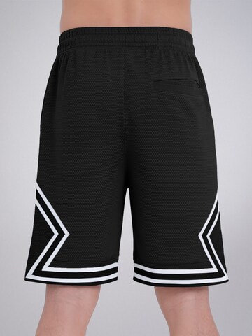 Boardshorts 'Pantoneclo Men’s Gym Shorts with Side Gaset' PANTONECLO en noir