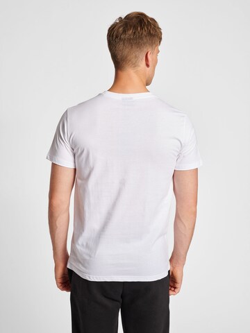Hummel Shirt 'Red' in White