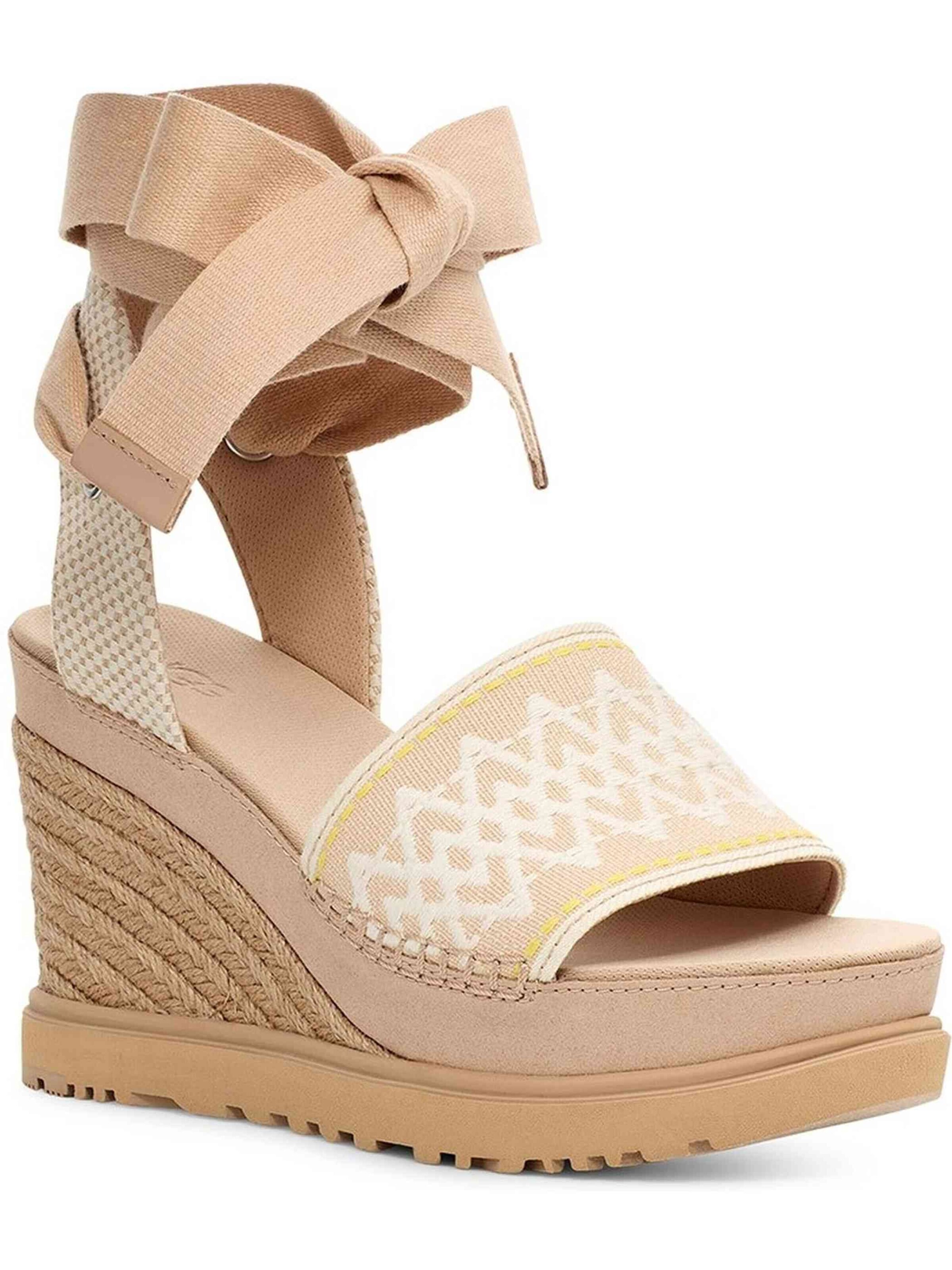 UGG - Sandalias en beige: frente