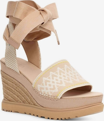 Sandalo di UGG in beige: frontale
