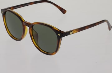 LE SPECS Sonnenbrille One Size in Braun: Vorderseite