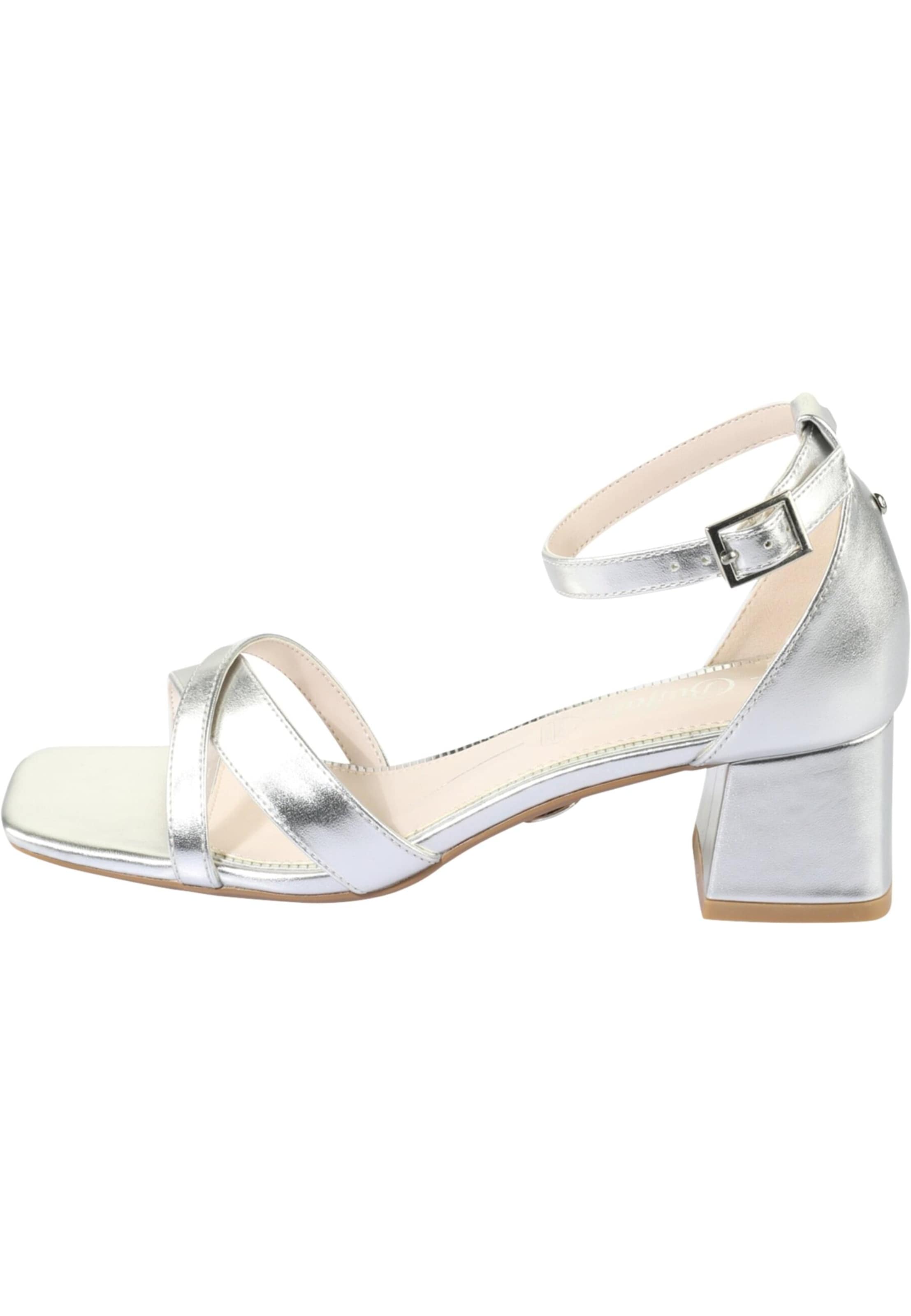 BUFFALO Sandal 'Carrie' in Silver: front