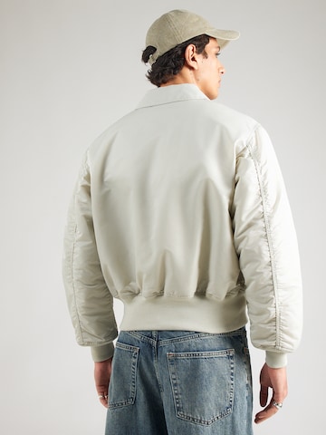 ALPHA INDUSTRIES Regularny krój Kurtka przejściowa 'CWU 45' w kolorze szary