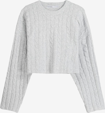 Bershka Sweater in Light grey, Item view