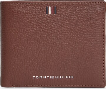 TOMMY HILFIGER Portemonnee in Bruin: voorkant