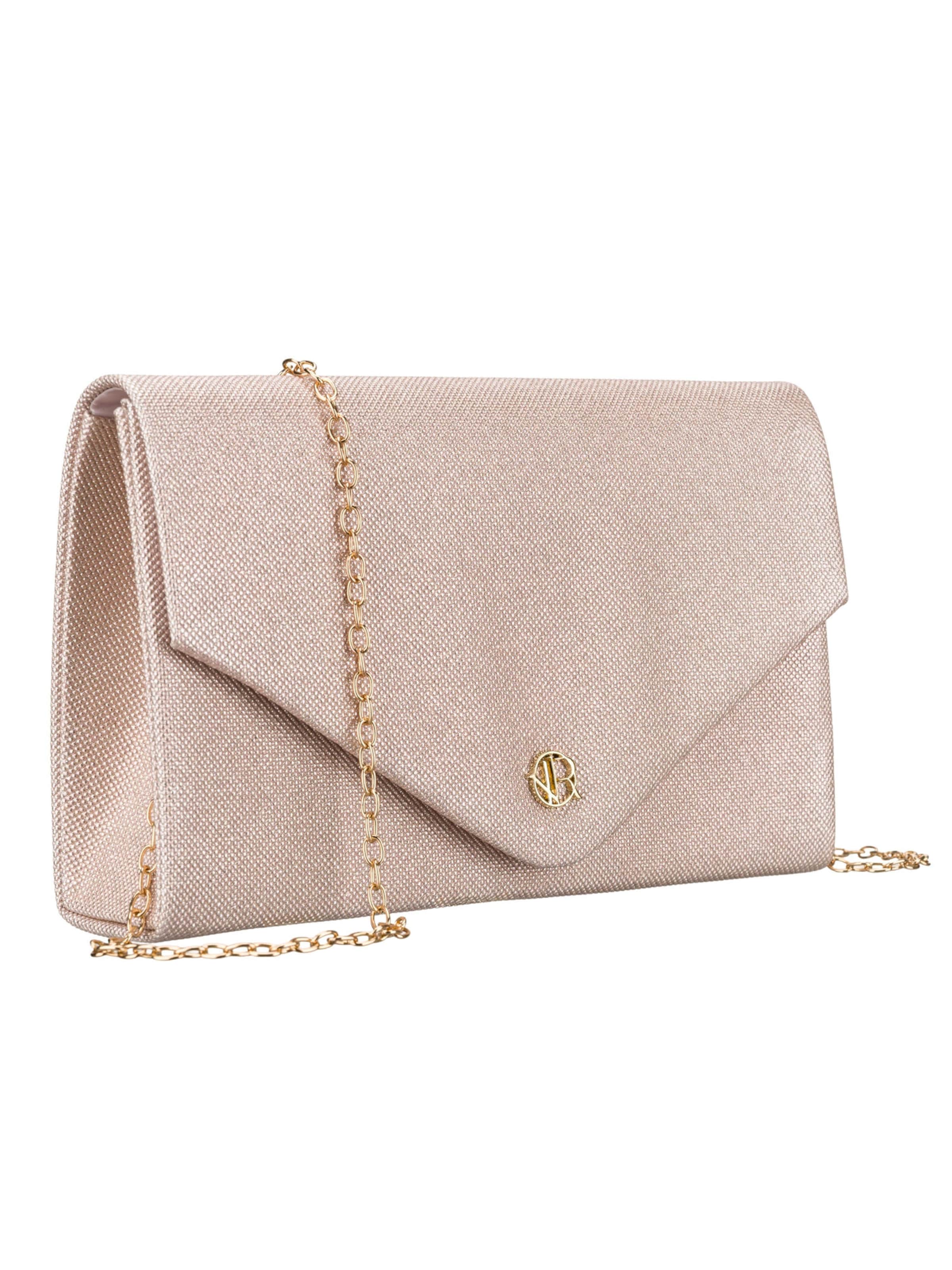 Tomshop24-7 Clutch 'Rovicky Stella' in Beige: front