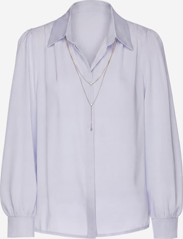 usha BLACK LABEL Blouse in Blue: front