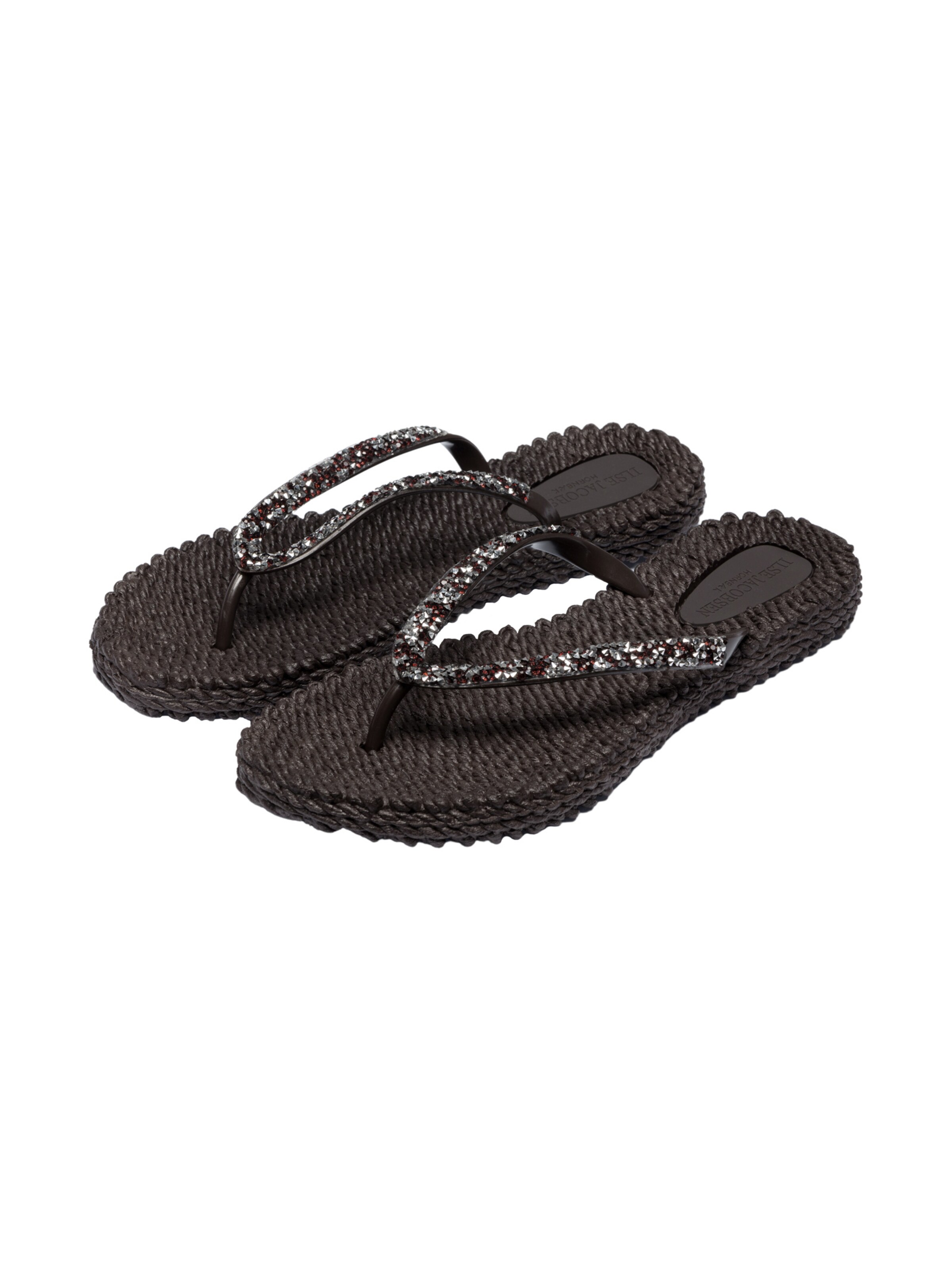 ILSE JACOBSEN T-Bar Sandals 'CHEERFUL03G' in Black