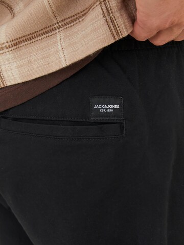 Effilé Pantalon cargo 'Kane Noah' JACK & JONES en noir