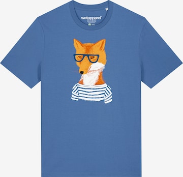 Watapparel T-Shirt in Blau: Vorderseite