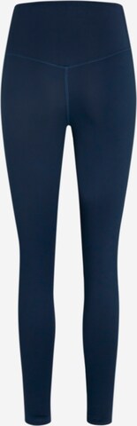 Girlfriend Collective Skinny Sporthose in Blau