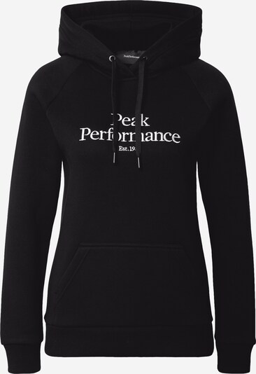 PEAK PERFORMANCE Športová mikina - čierna / biela, Produkt