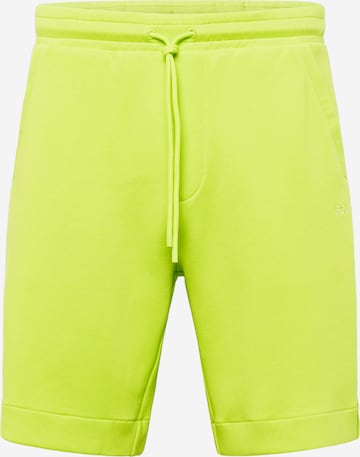 BOSS Green Trousers 'Headlo 1' in Green: front