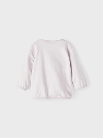 NAME IT Sweatshirt 'KIMIA' in Lila