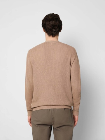 Scalpers Knit Cardigan 'Paul' in Brown