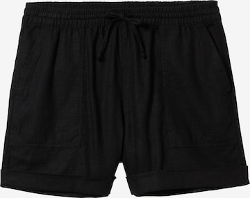 TOM TAILOR DENIM Regular Pants in Black: front