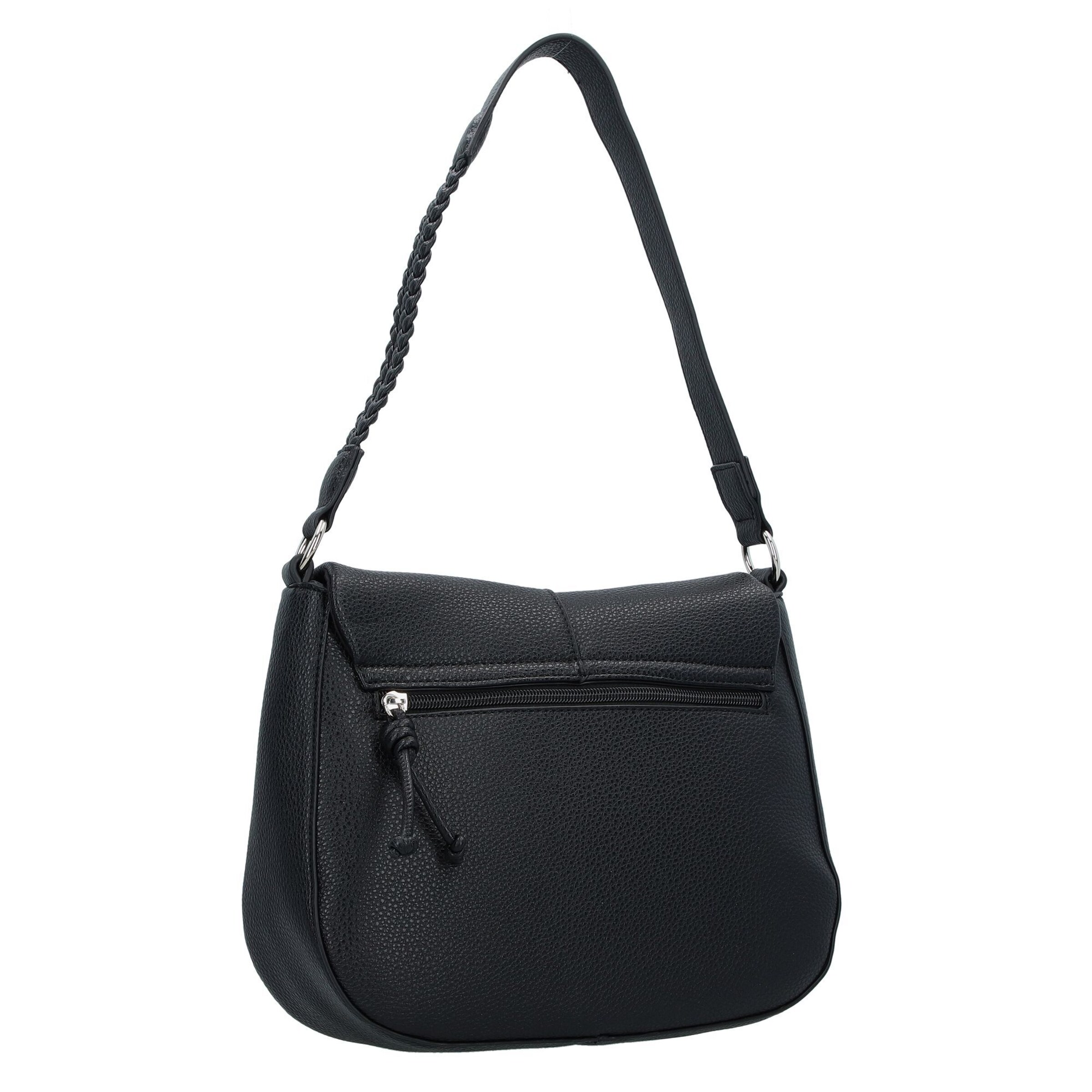 TOM TAILOR DENIM Shoulder bag 'Neda' in Black