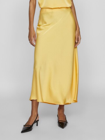 VILA Skirt in Yellow: front