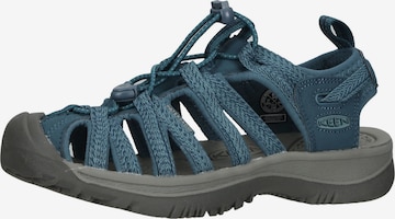 KEEN Sandals 'Whisper' in Blue: front