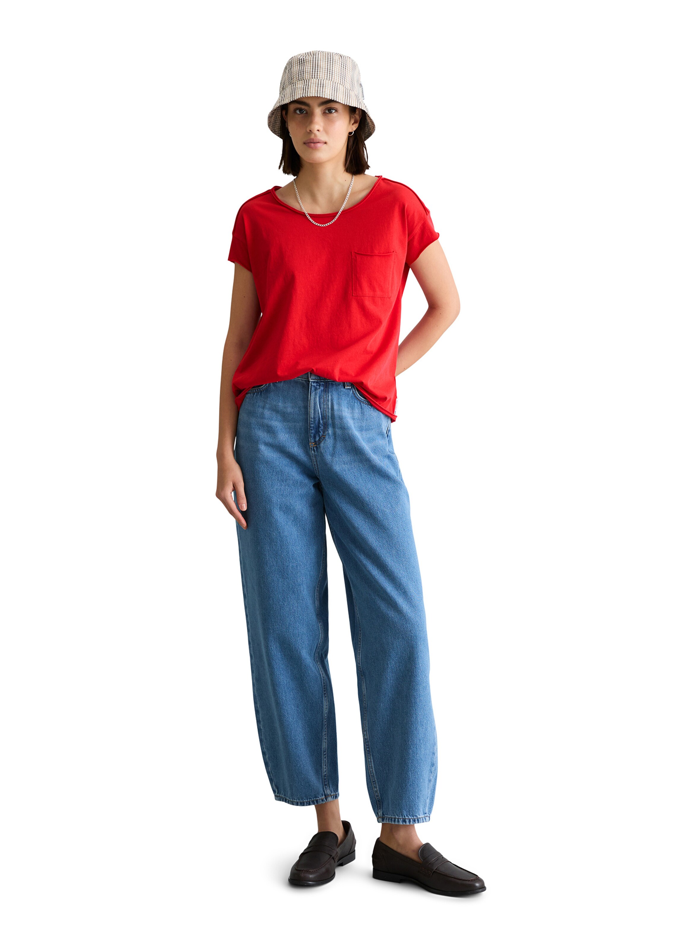 Marc O'Polo DENIM Shirt in Rood