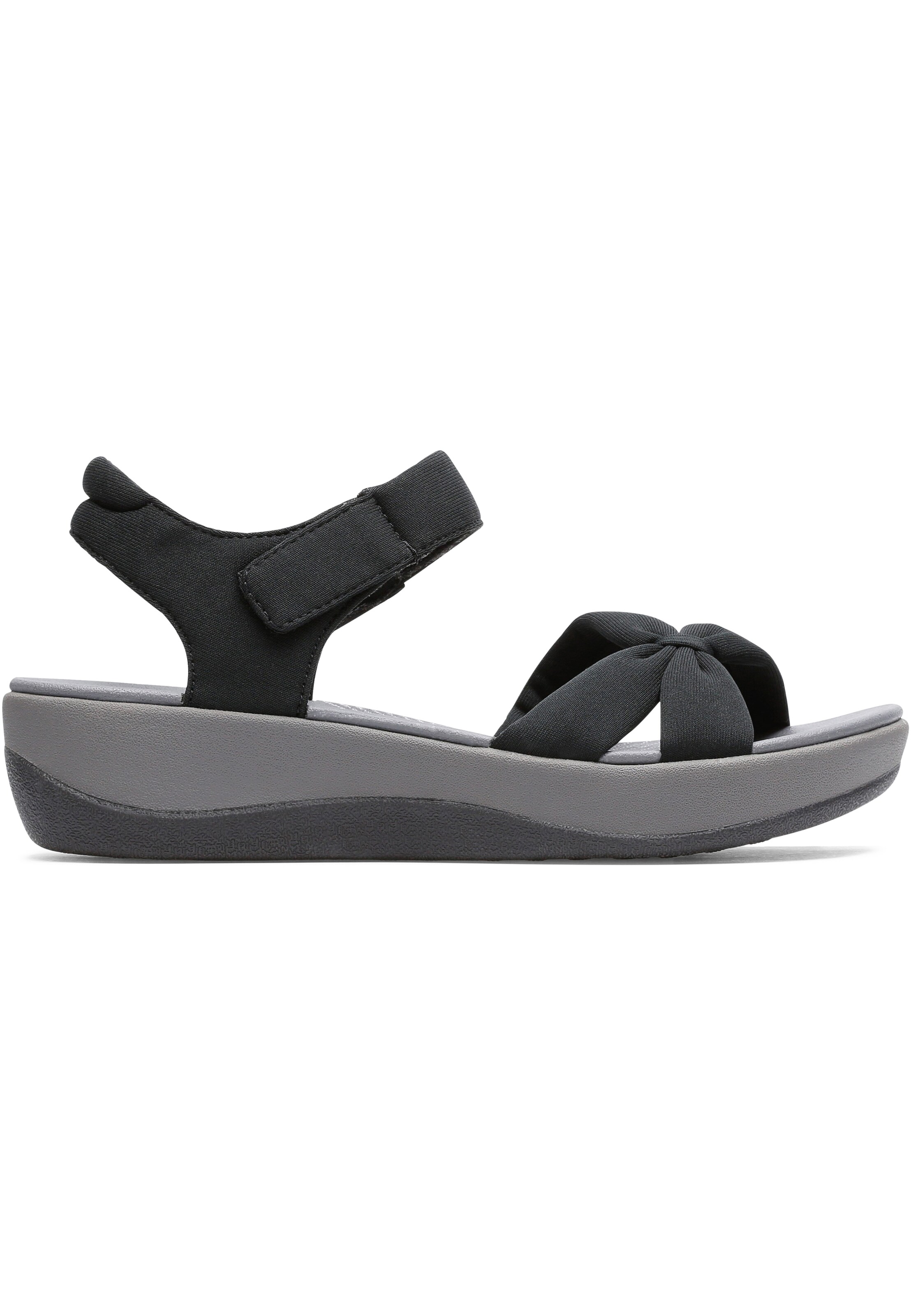 CLARKS Sandale 'Arla Shore' in Schwarz