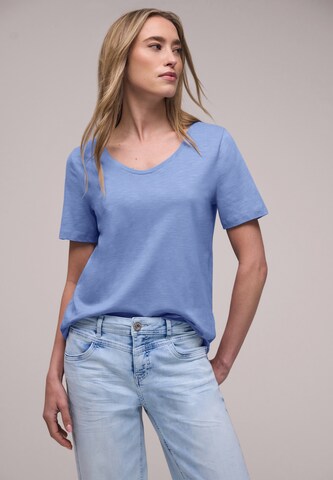 STREET ONE Shirt in Blue: front