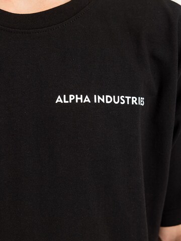 ALPHA INDUSTRIES Shirt‌‌‌‌‌ in Schwarz