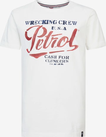 Petrol Industries T-Shirt in Weiß: predná strana