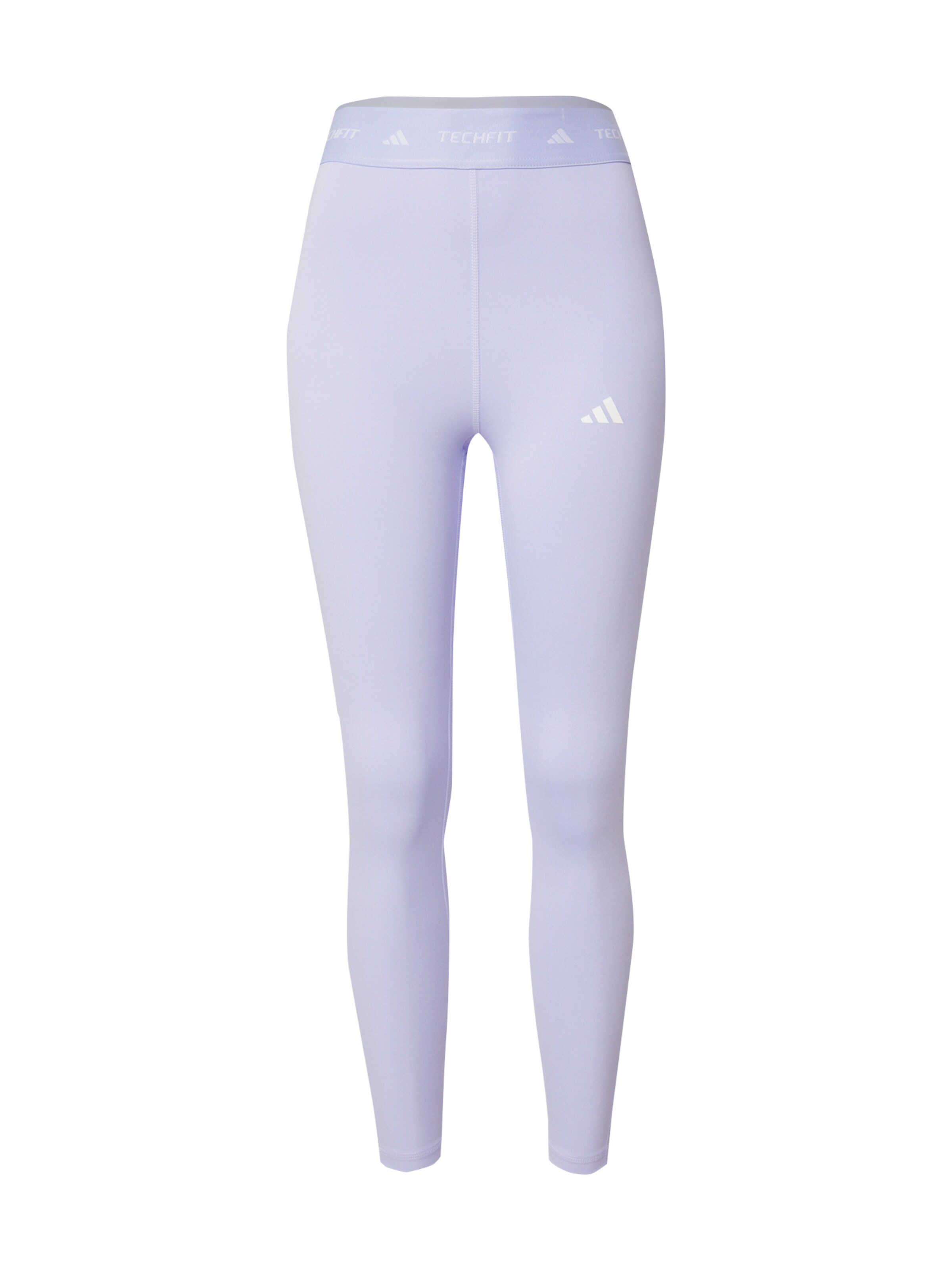 ADIDAS PERFORMANCE Workout Pants in Purple: front