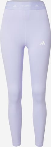Pantalon de sport ADIDAS PERFORMANCE en violet : devant