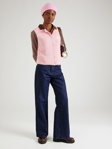 Gilet in maglia 'EAST19MCE24' di AMERICAN VINTAGE in rosa