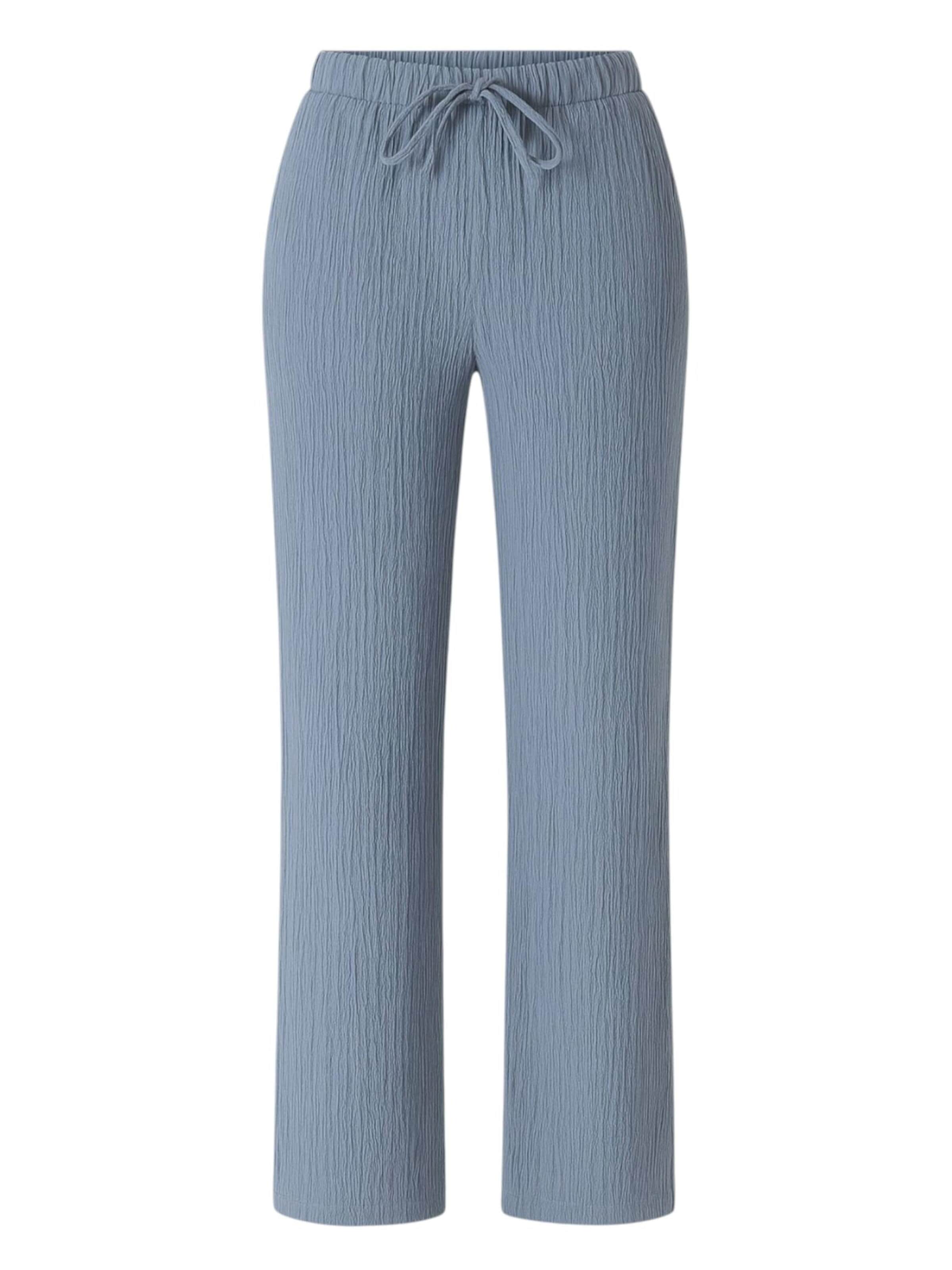 Loosefit Pantalon 'ALARA' fashionshowcase en gris : devant