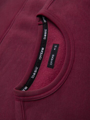 Felpa di Ombre in rosso
