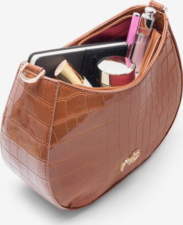 NOBO Crossbody Bag 'Glisten' in Brown