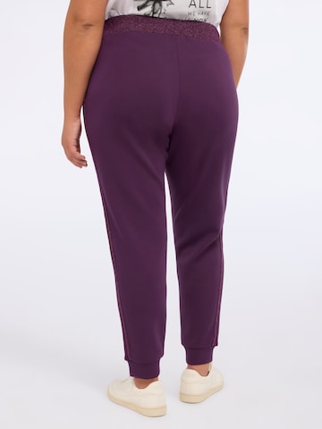 Fiorella Rubino Regular Broek in Lila