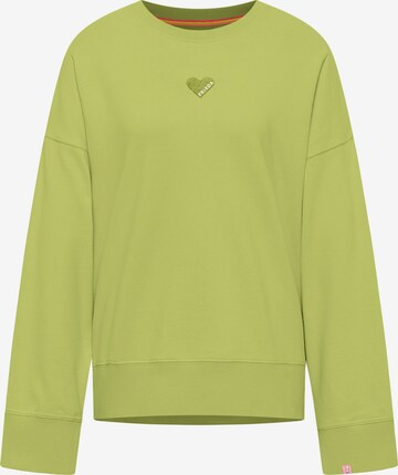 Frieda & Freddies NY Sweatshirt in Green: front